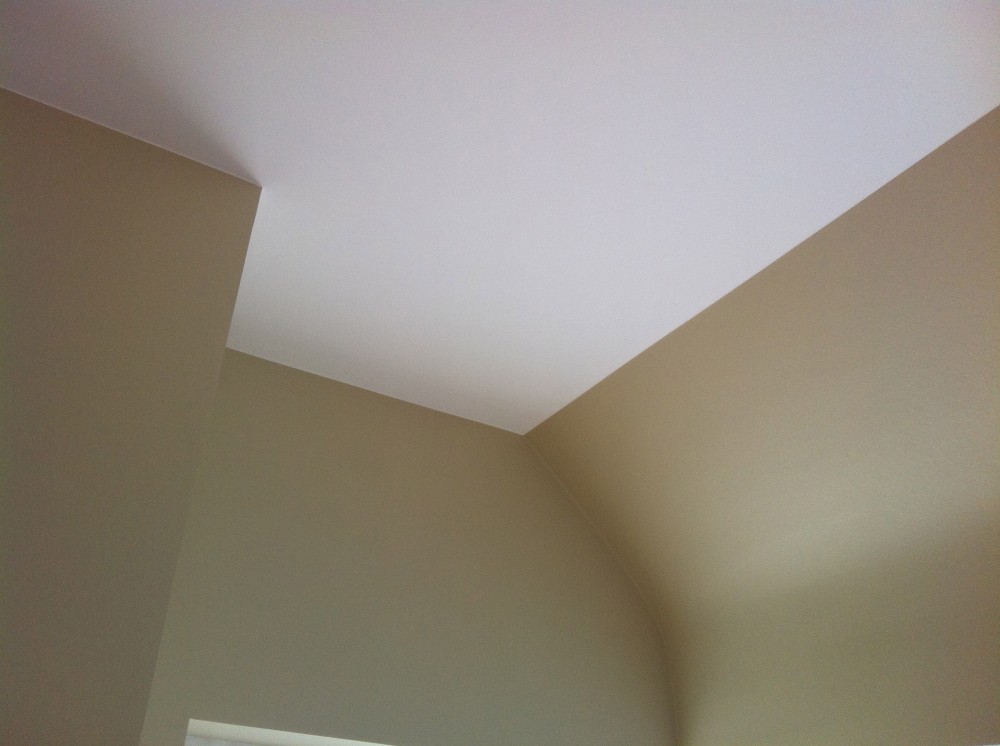 Afwerking plafond...